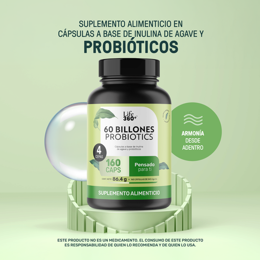 60 Billones de Probióticos