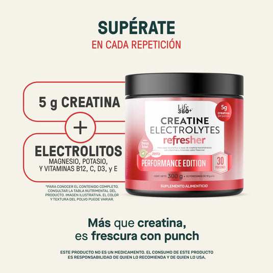 Creatine Electrolytes Refresher Fresa - Kiwi