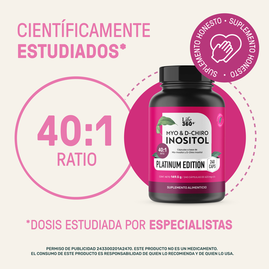 Myo & D-Chiro Inositol 40:1 Platinum
