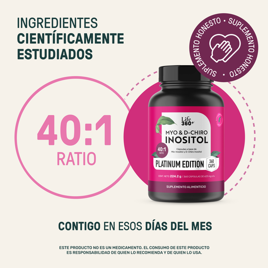 Myo & D-Chiro Inositol 40:1 Platinum