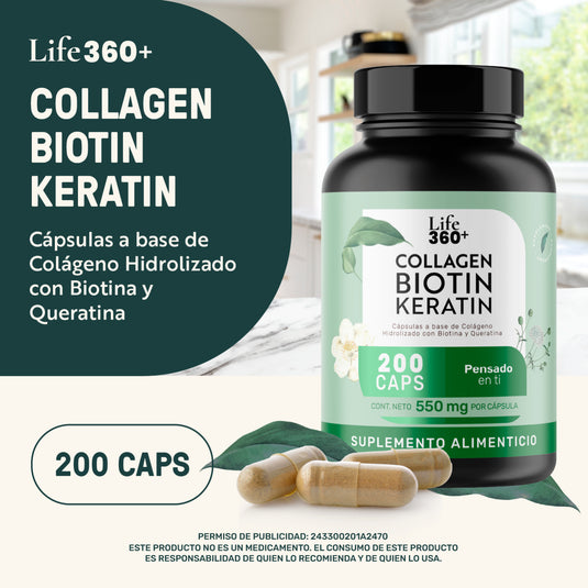 Collagen Biotin Keratin