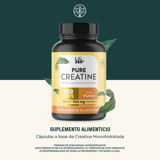 Pure Creatine Cápsulas