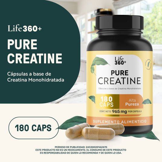 Pure Creatine Cápsulas