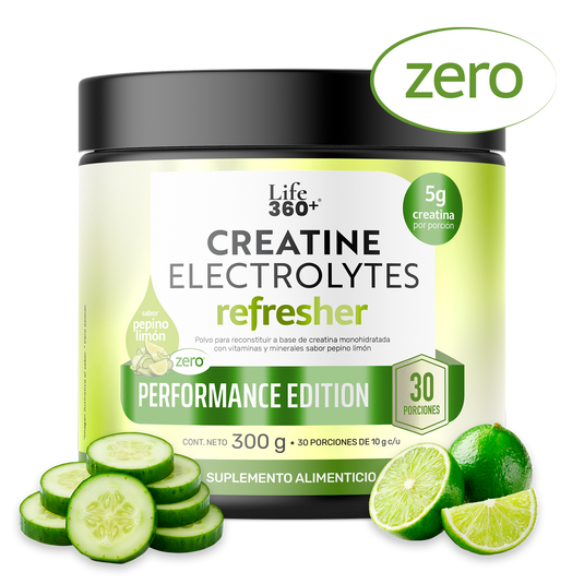 Creatine Electrolytes Refresher Pepino - Limón