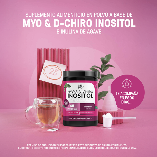 Women's Myo & D-Chiro Inositol en Polvo