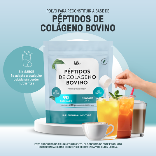 Péptidos de Colágeno Bovino