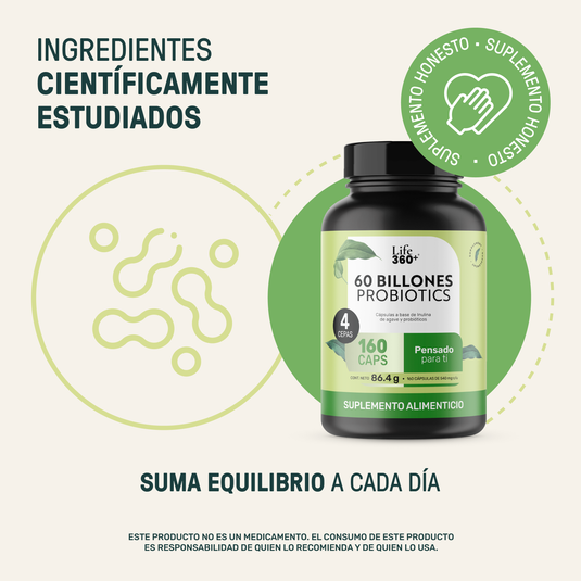 60 Billones de Probióticos