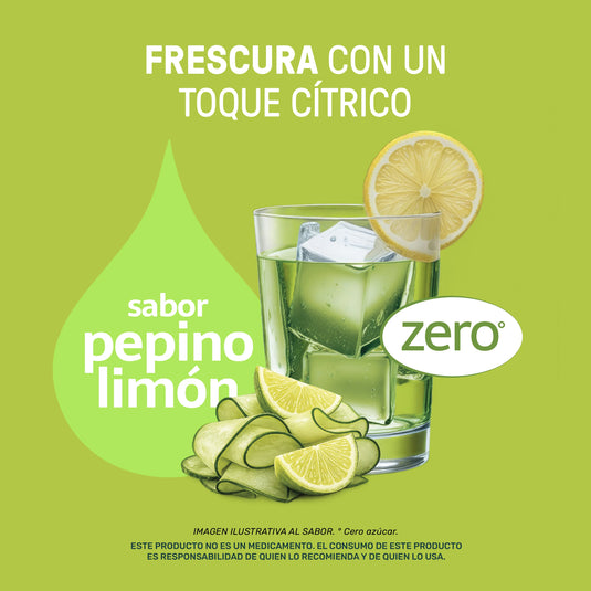Creatine Electrolytes Refresher Pepino - Limón